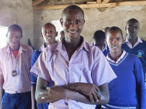 Older boys in the 8th grade were getting ready to write their exams for entering high school. There are very few girls in this class because at this age they are seen as needed at home to do household chores and carry water.