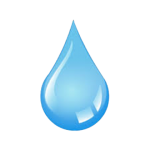 Water drop Logo Ghana